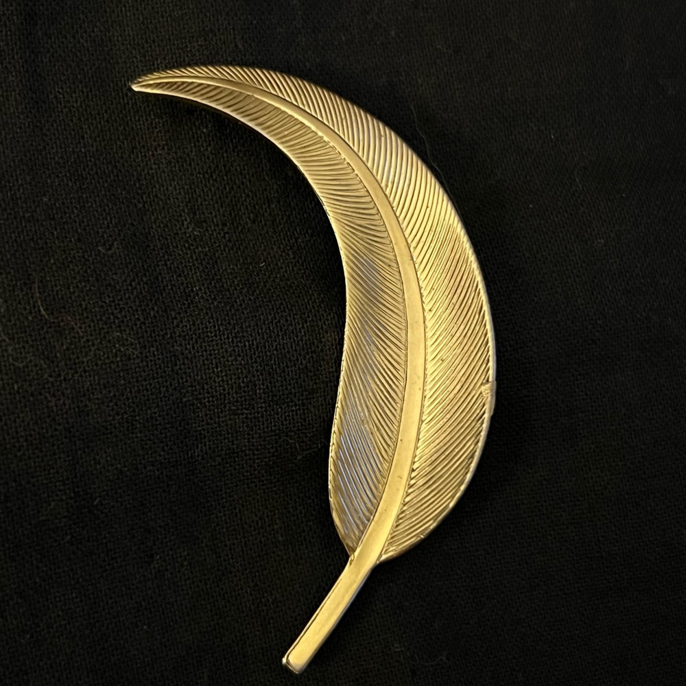 Feather Brooch